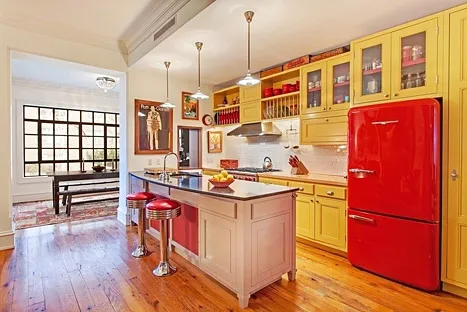 Ethan Hawke's Townhouse - Kitchen