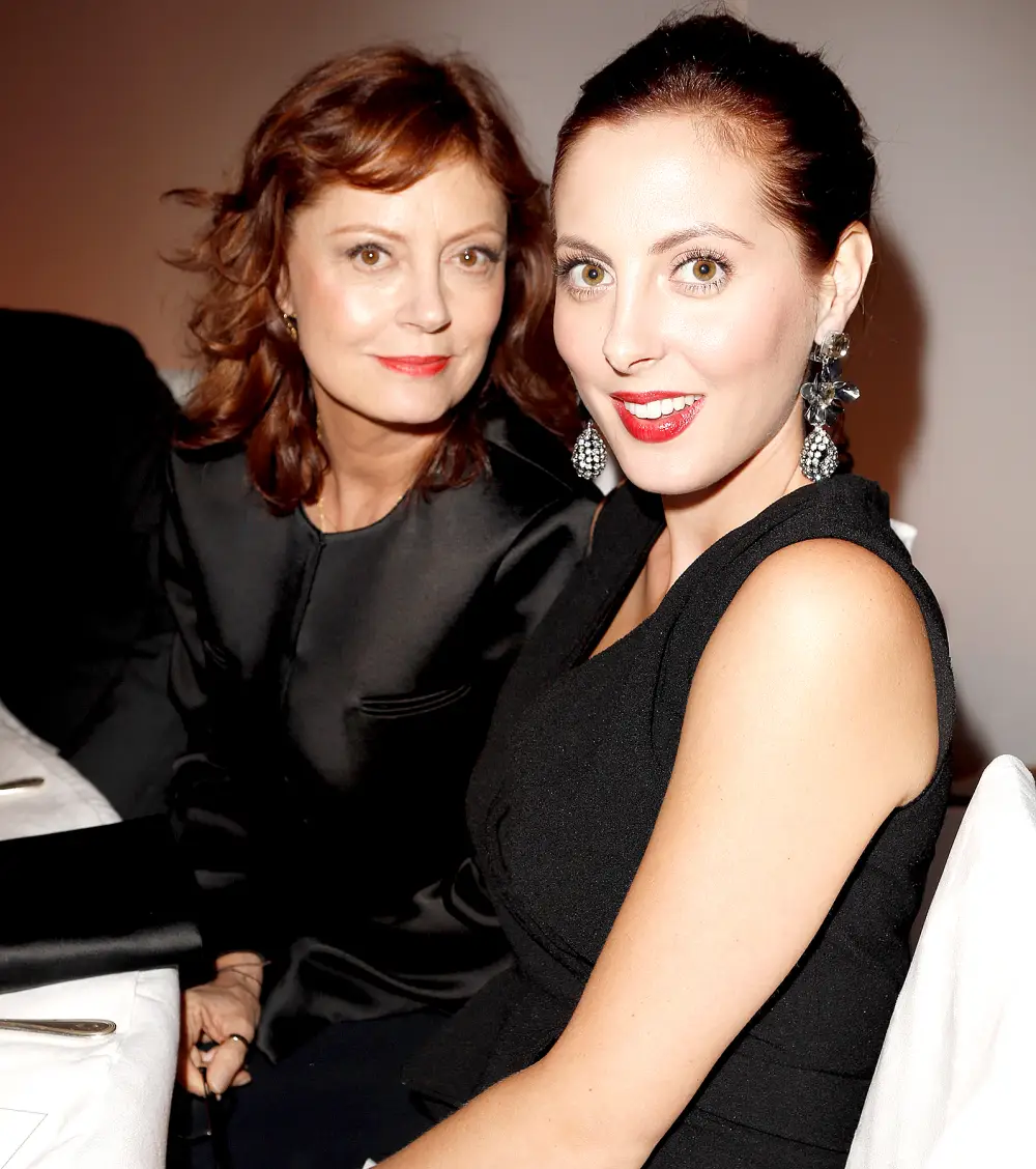 Susan Sarandon and Eva Amurri attend Elle's 19th Annual Women In Hollywood Celebration at the Four Seasons Hotel on October 15, 2012 in Beverly Hills, California.