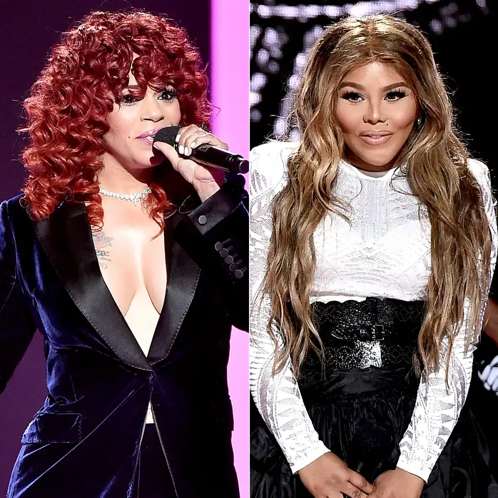 Faith Evans and Lil Kim at VH1 Hip Hop Honors