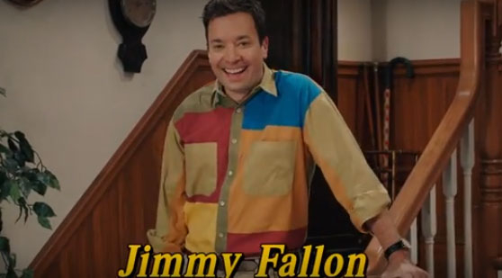 Jimmy Fallon showcases his retro opening credits