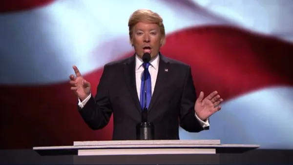 Jimmy Fallon as Donald Trump