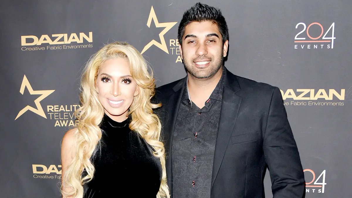 Farrah Abraham and Simon Saran attend the 4th Annual Reality TV Awards in Los Angeles, CA on November 2, 2016.