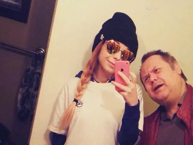 Cassie Martin and her father