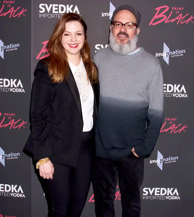 Amber Tamblyn and David Cross