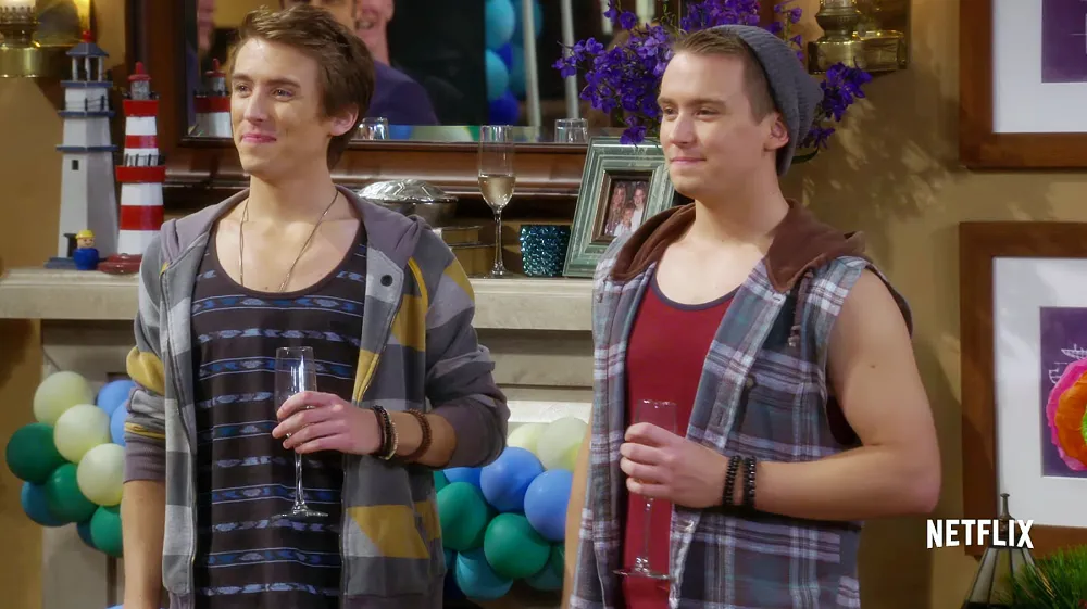 Twins Nicky and Alex