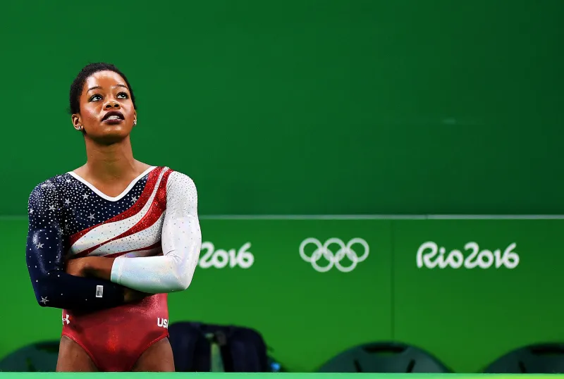 Gabby Douglas at the Rio Olympic Games