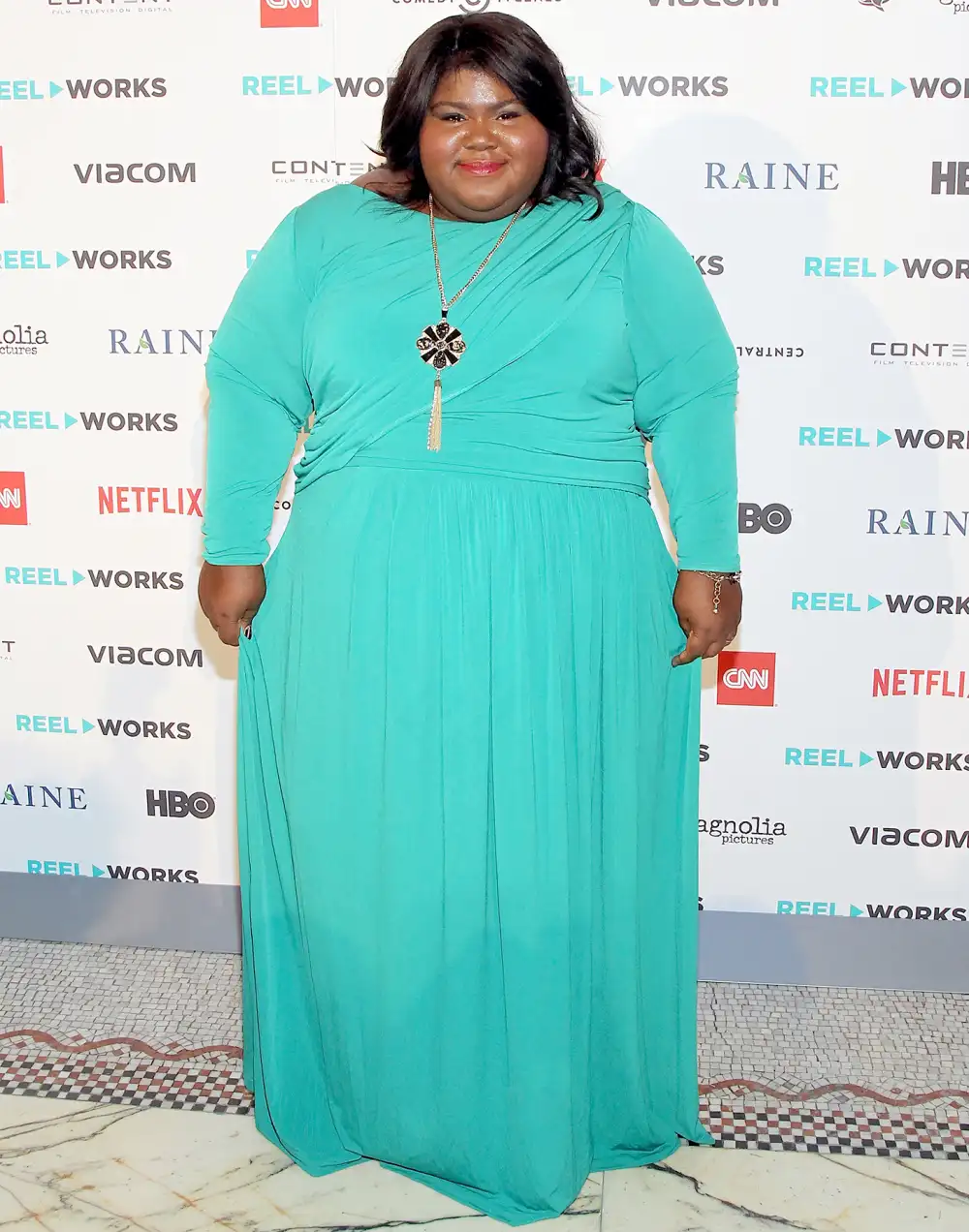 Gabourey Sidibe attends the Reel Works Gala Benefit 2015 At Capitale on November 11, 2015 in New York City.