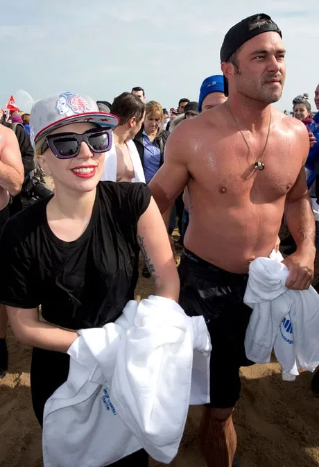 Lady Gaga and Taylor Kinney