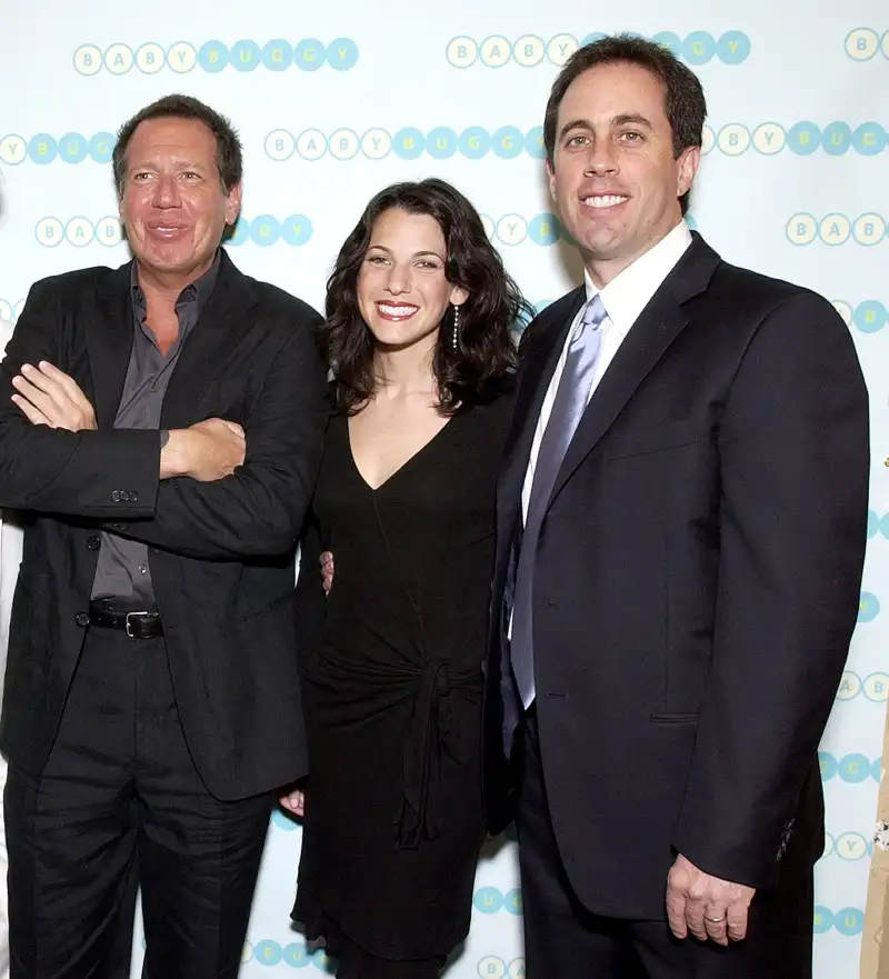 Jerry Seinfeld and Garry Shandling
