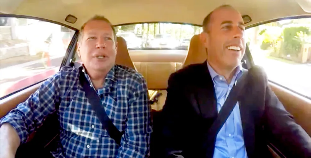 Garry Shandling and Jerry Seinfeld