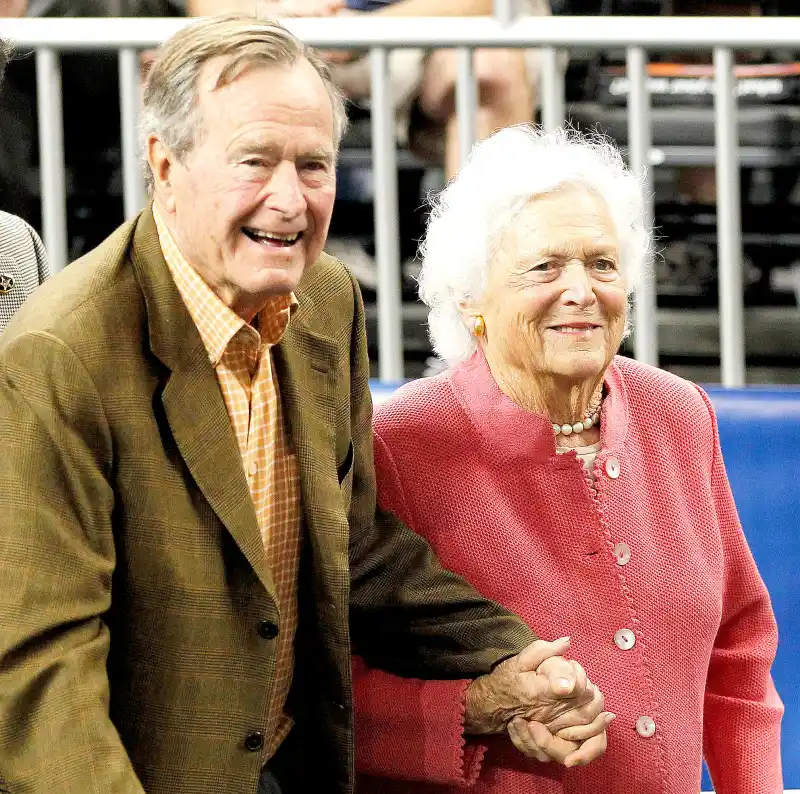 George H.W. Bush and Barbara Bush
