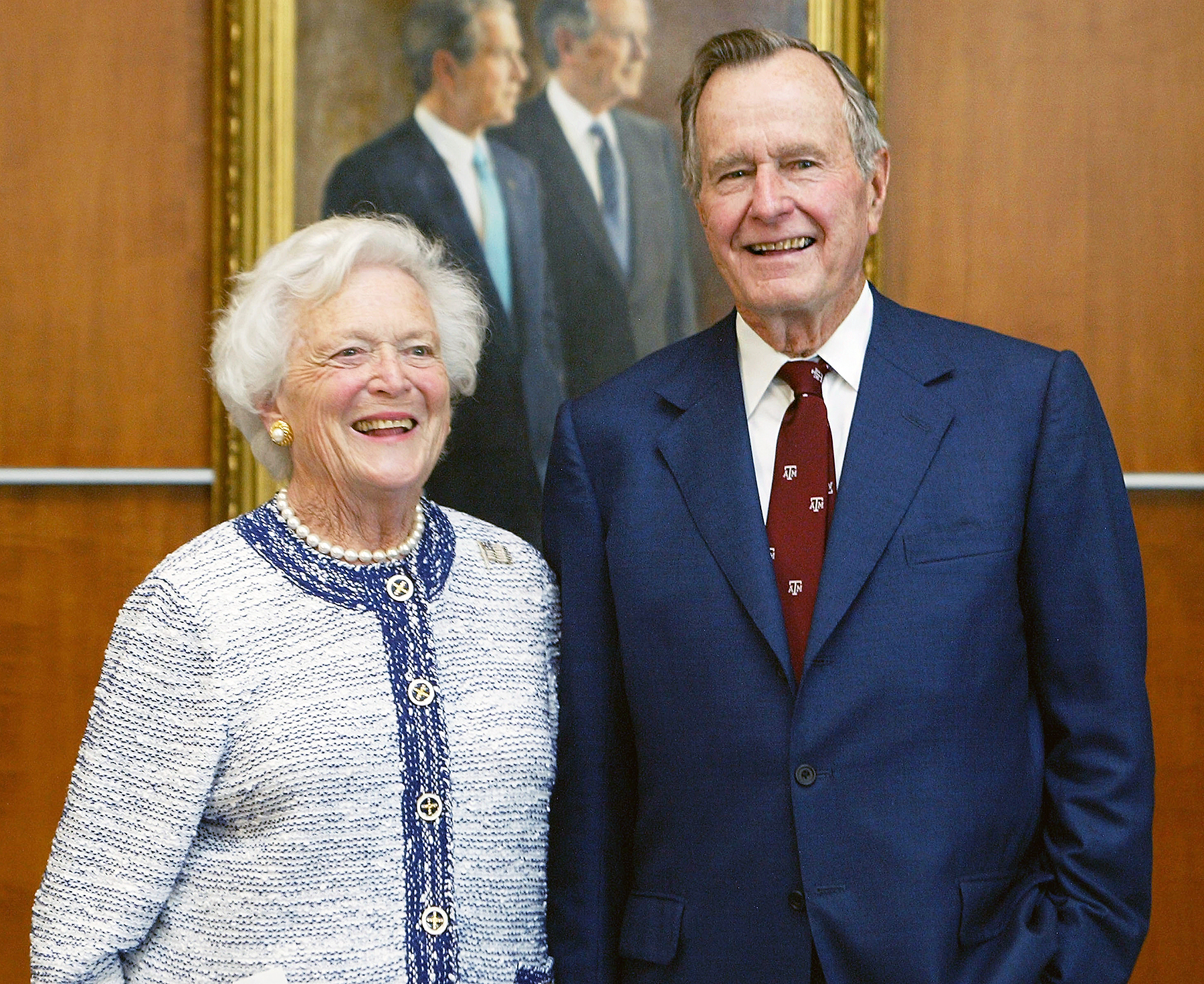 George H.W. Bush Barbara Bush
