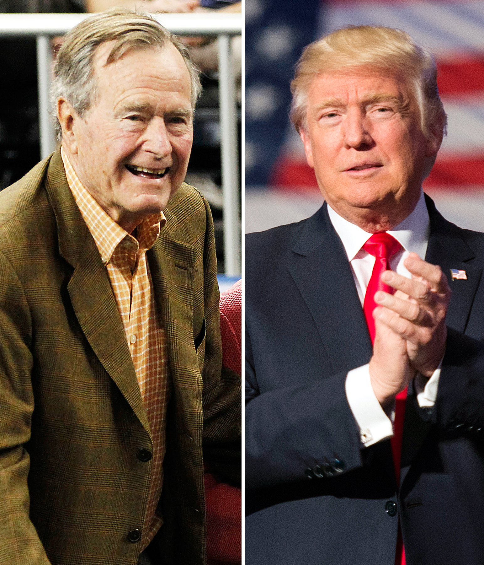 George H.W. Bush Donald Trump