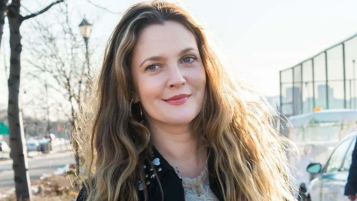 Drew Barrymore Reveals Gray Hair, Unplucked Eyebrows in Makeup-Free Selfie