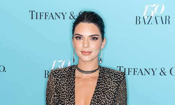 Kendall Jenner poses topless