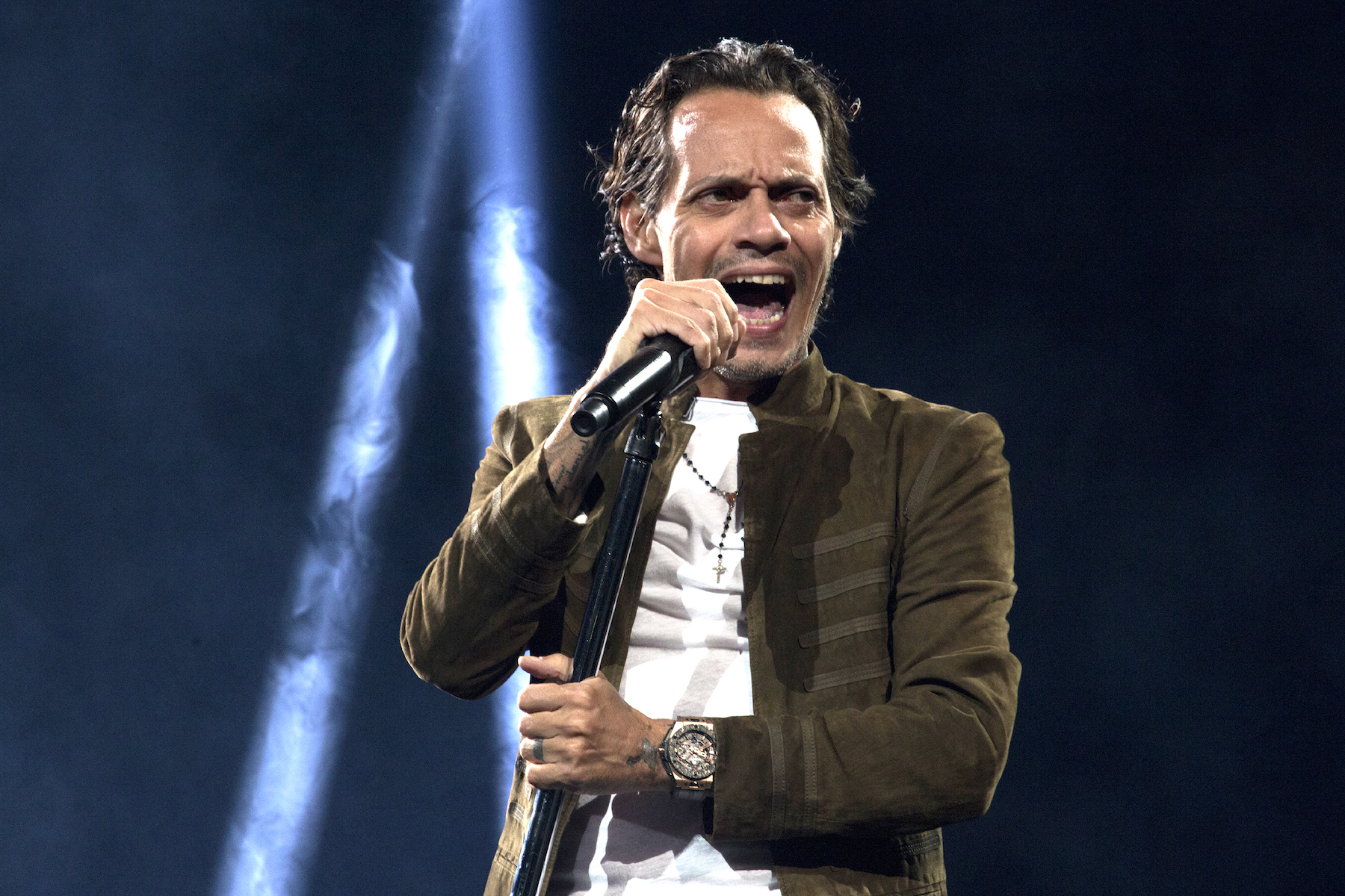 Marc Anthony Tells Trump to ‘Shut the F--k Up’ About NFL, Help Puerto Rico
