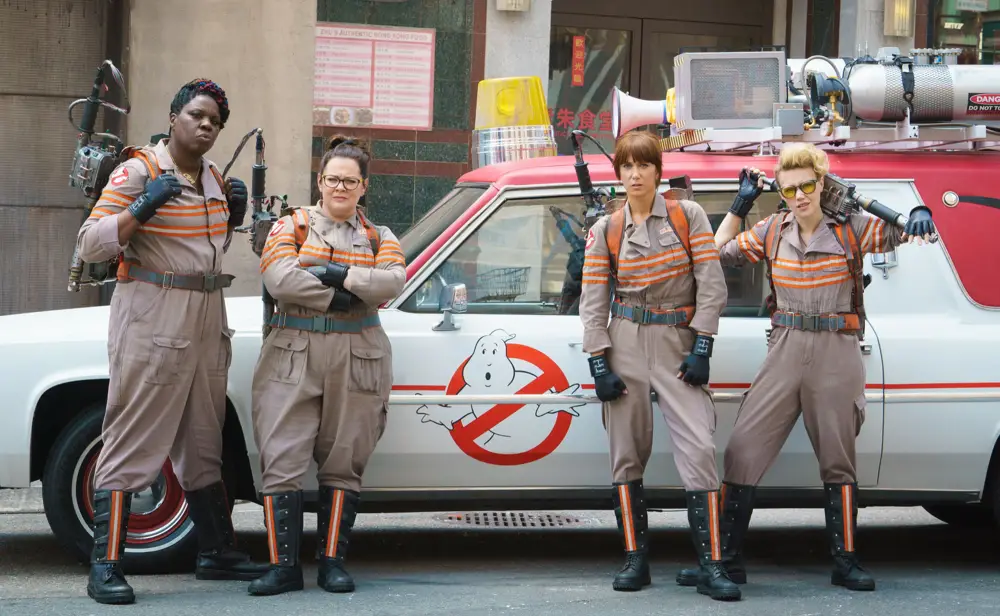Ghostbusters, Leslie Jones, Melissa McCarthy, Kristen Wiig, Kate McKinnon