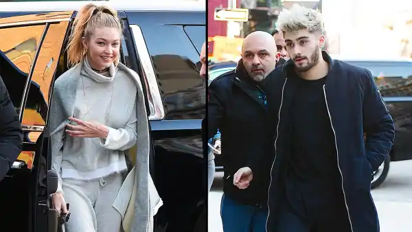 Gigi Hadid and Zayn Malik