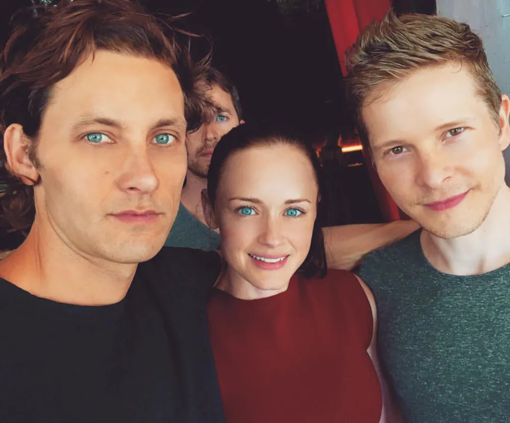 Tanc Sade, Alexis Bledel and Matt Czuchry