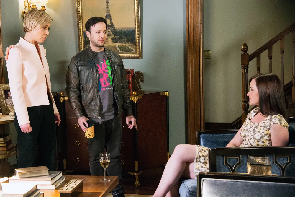 Liza Weil Danny Strong Alexis Bledel Gilmore Girls A Year In The Life