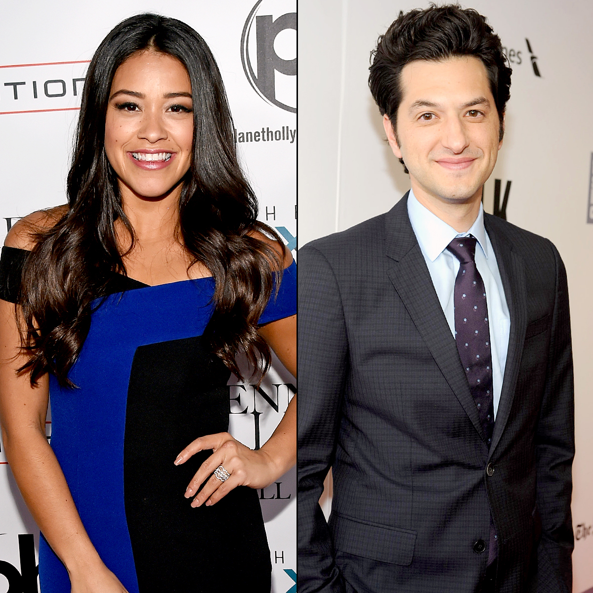 Gina Rodriguez and Ben Schwartz