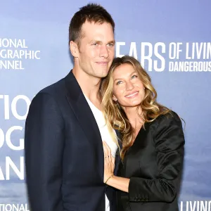 Tom Brady and Gisele Bundchen attend National Geographic's "Years Of Living Dangerously" new season world premiere at the American Museum of Natural History on September 21, 2016 in New York City.