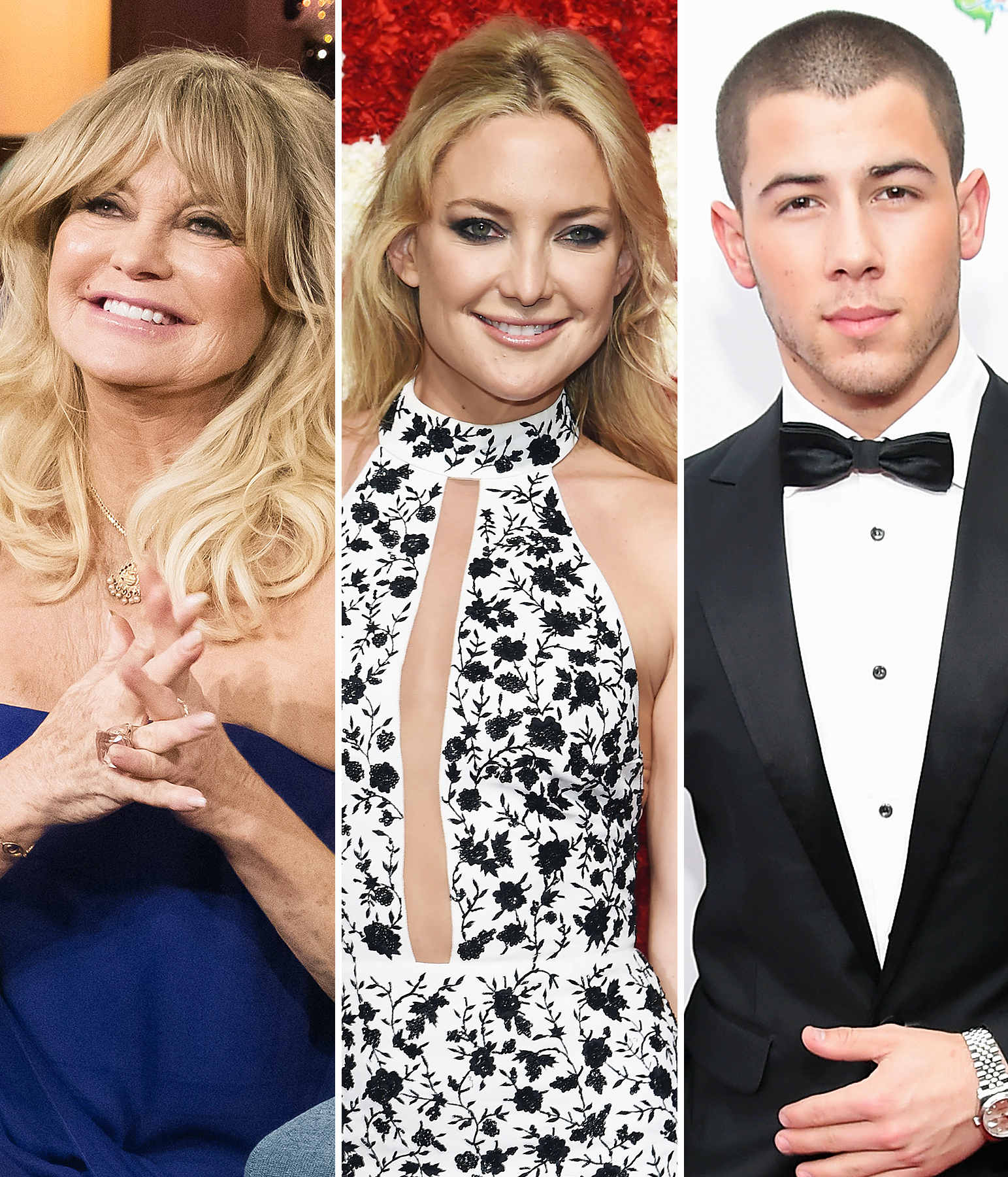 Goldie Hawn Kate Hudson Nick Jonas