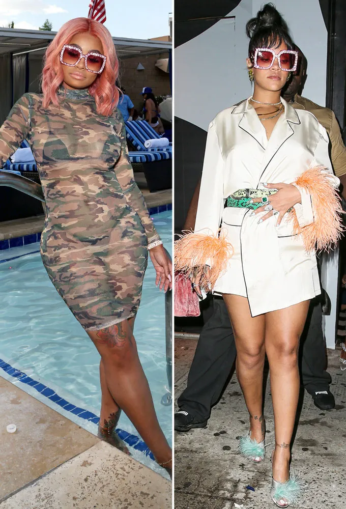 Rihanna and Blac Chyna
