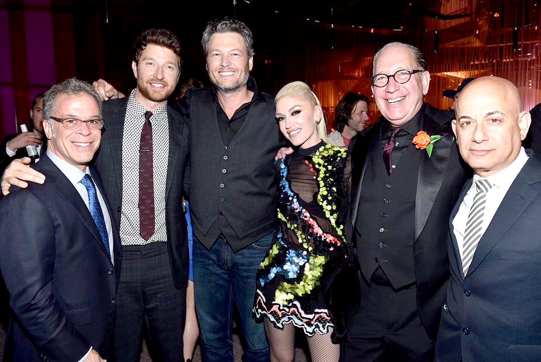 Gwen Stefani and Blake Shelton