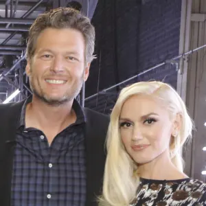 Blake Shelton gushed about Gwen Stefani!