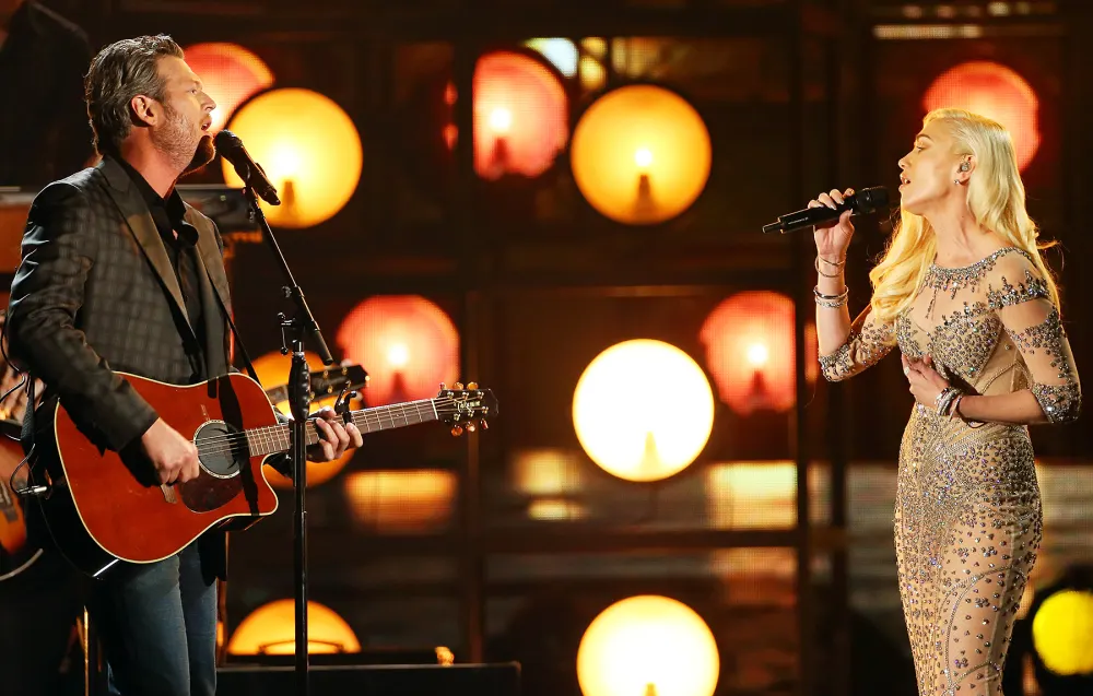 Blake Shelton and Gwen Stefani