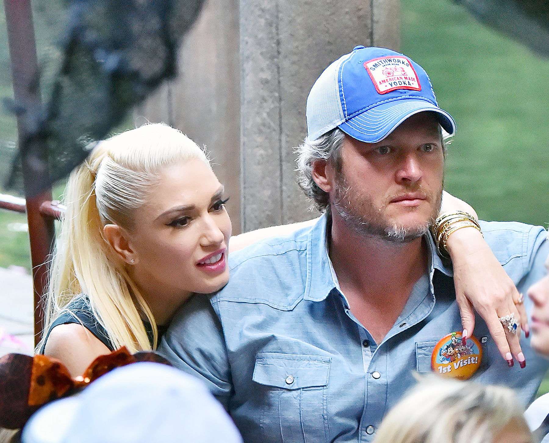 Gwen Stefani Blake Shelton Disneyland