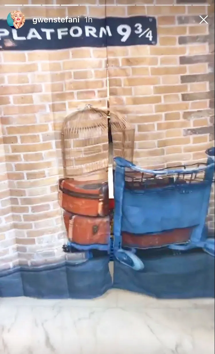 Gwen Stefani Zuma Harry Potter Birthday Party