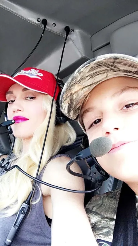 Gwen Stefani and Kingston Rossdale