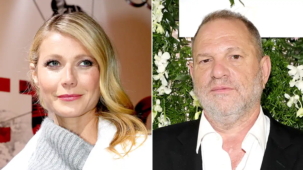 Gwyneth Paltrow and Harvey Weinstein