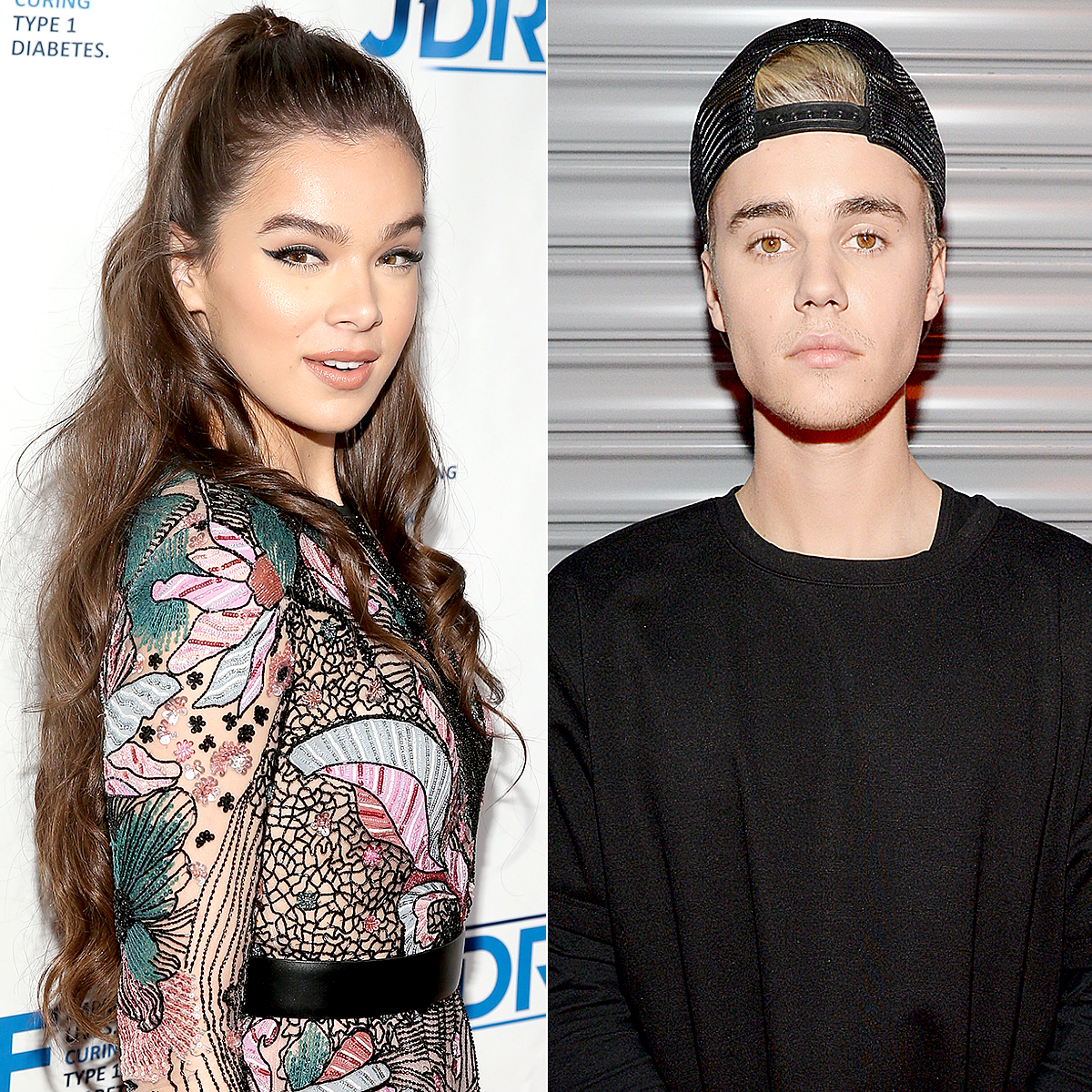 Hailee Steinfeld and Justin Bieber