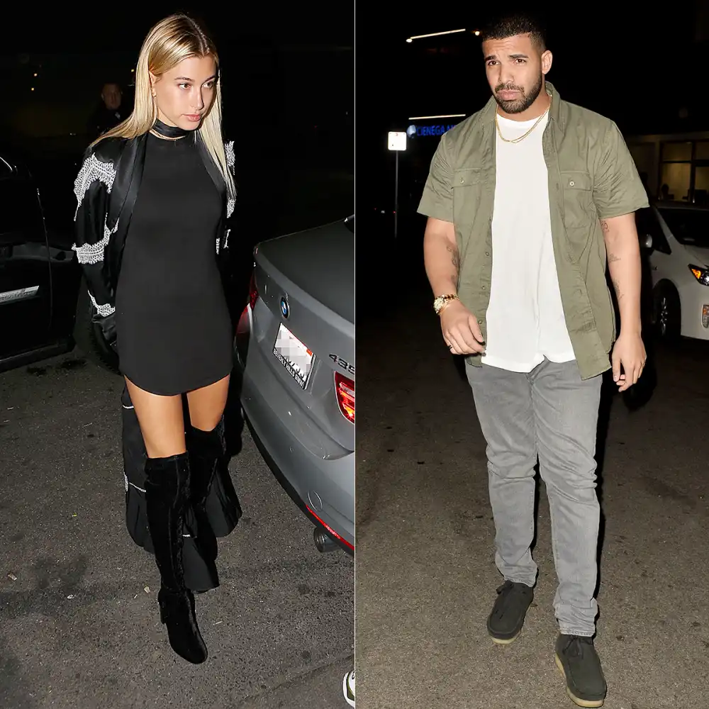 Hailey Baldwin and Drake