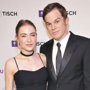 Morgan MacGregor and Michael C. Hall attend NYU Tisch School of The Arts 2015 Gala