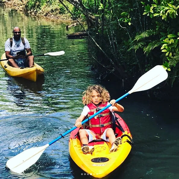 Hank Baskett Hank Baskett III Hawaii vacation