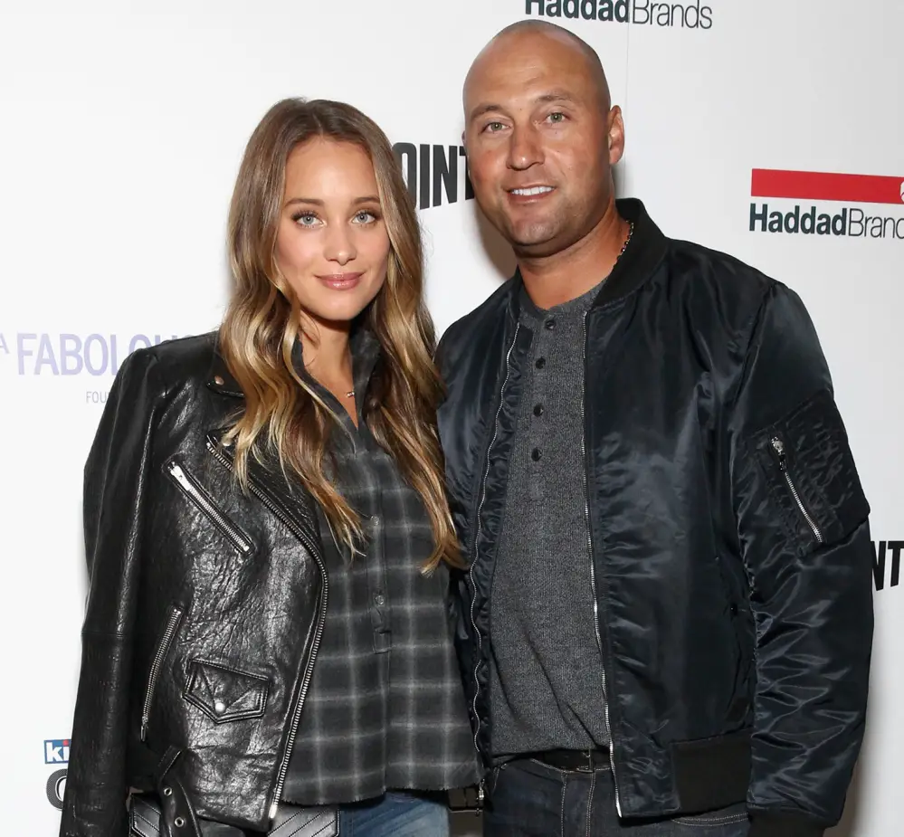 Hannah Davis and Derek Jeter