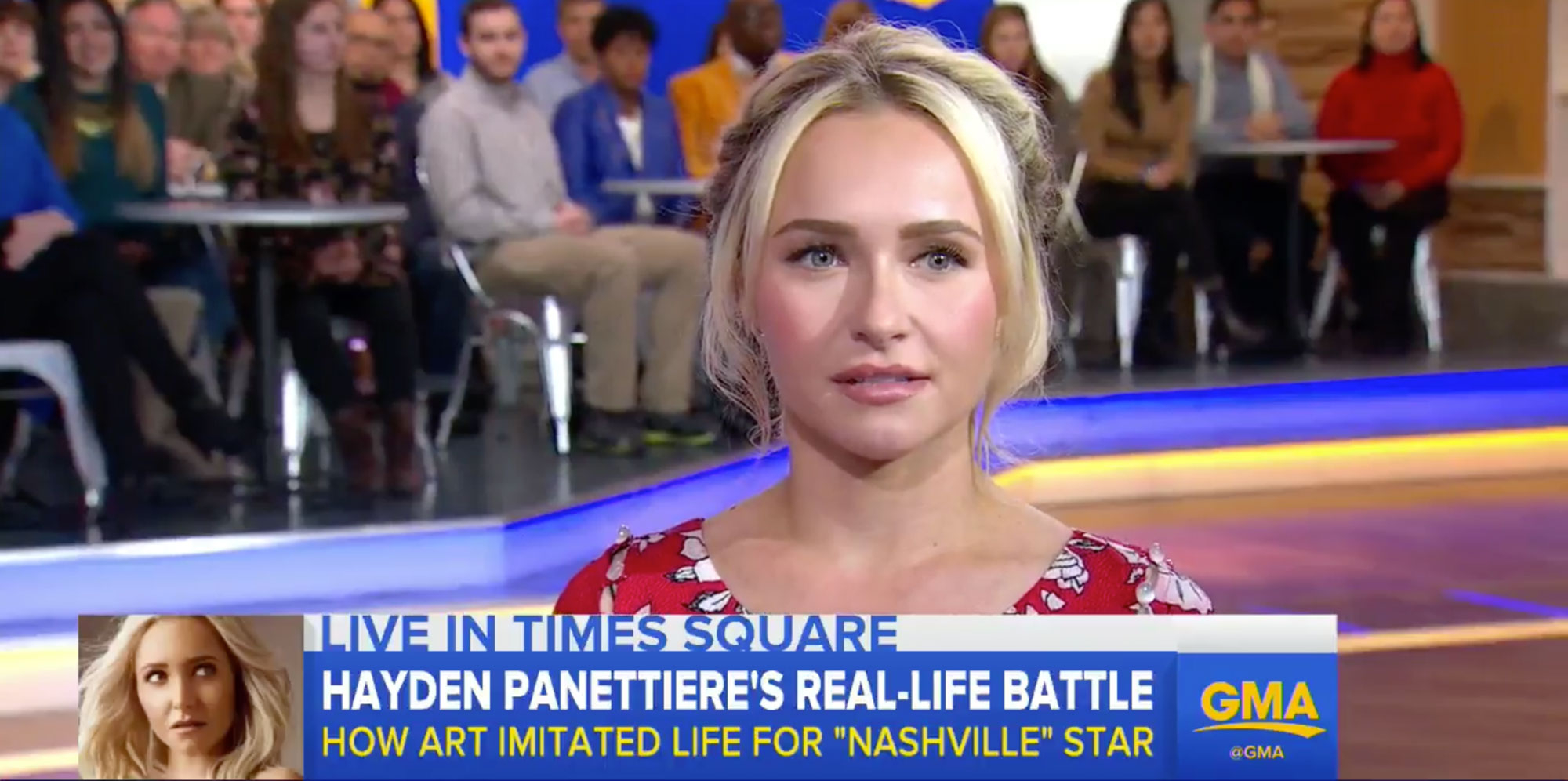Hayden Panettiere on postpartum depression