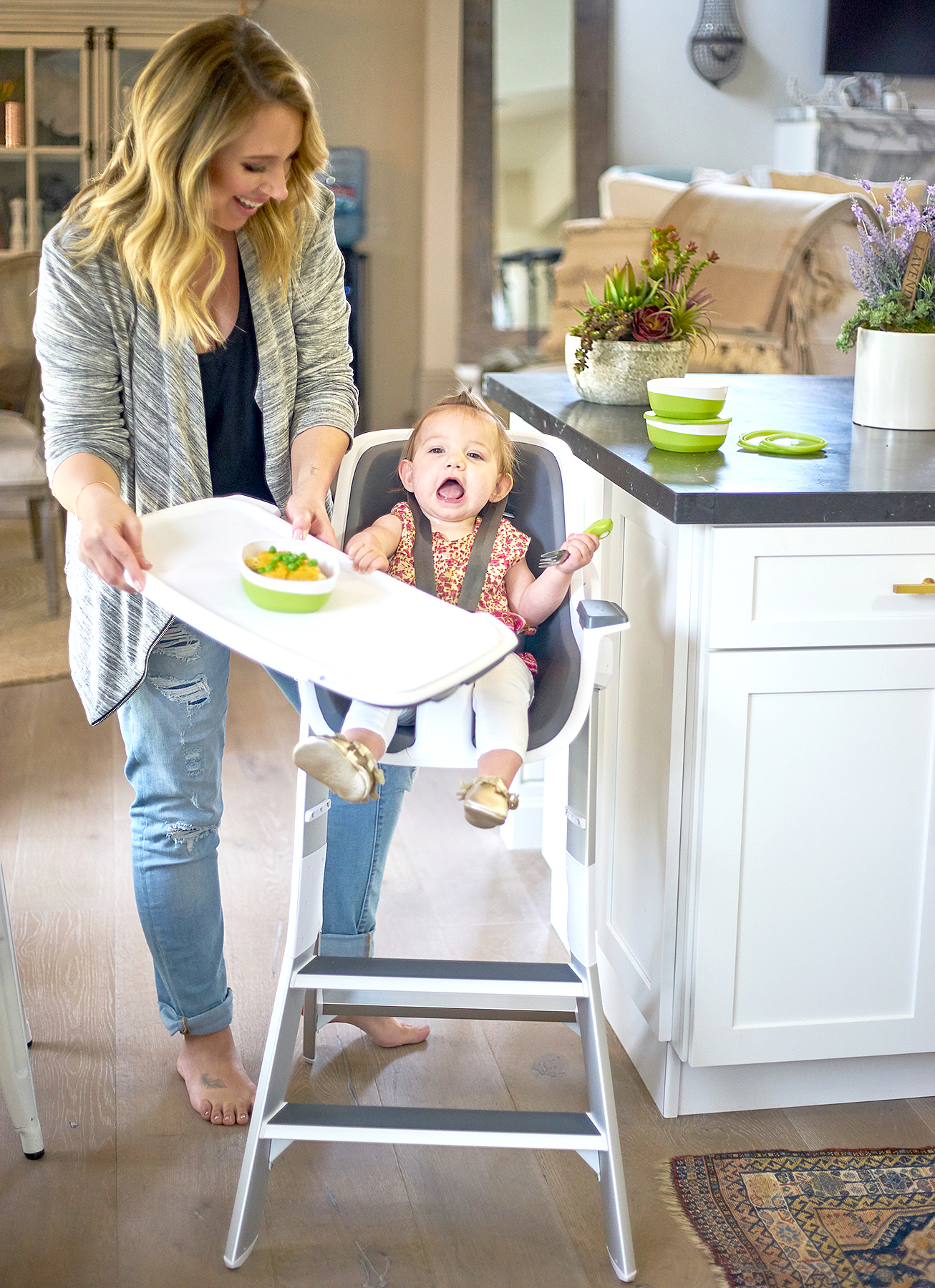 Haylie Duff with daughter Ryan in Studio City, CA.