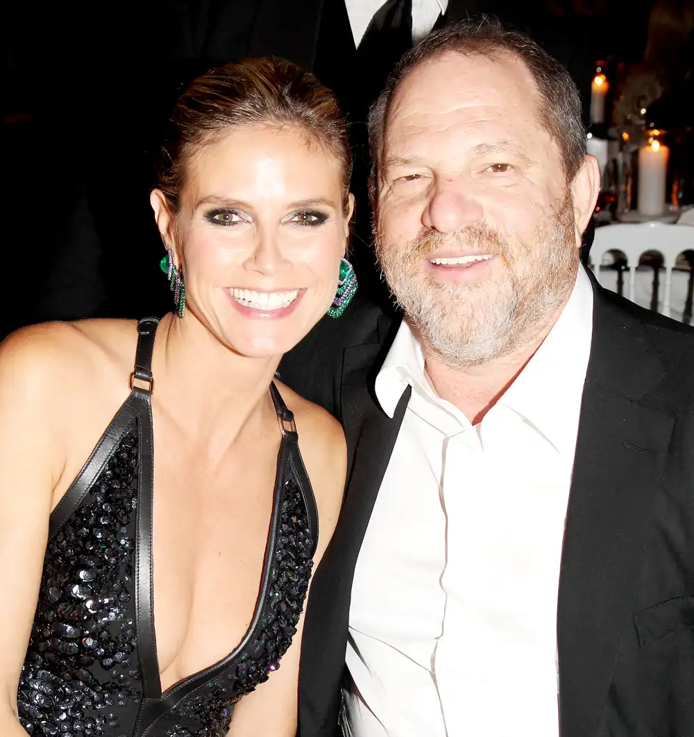 Heidi Klum and Harvey Weinstein attend de Grisogono Glam Extravaganza at Hotel Du Cap Eden-Roc in Cap D'Antibes, France, on May 23, 2012.