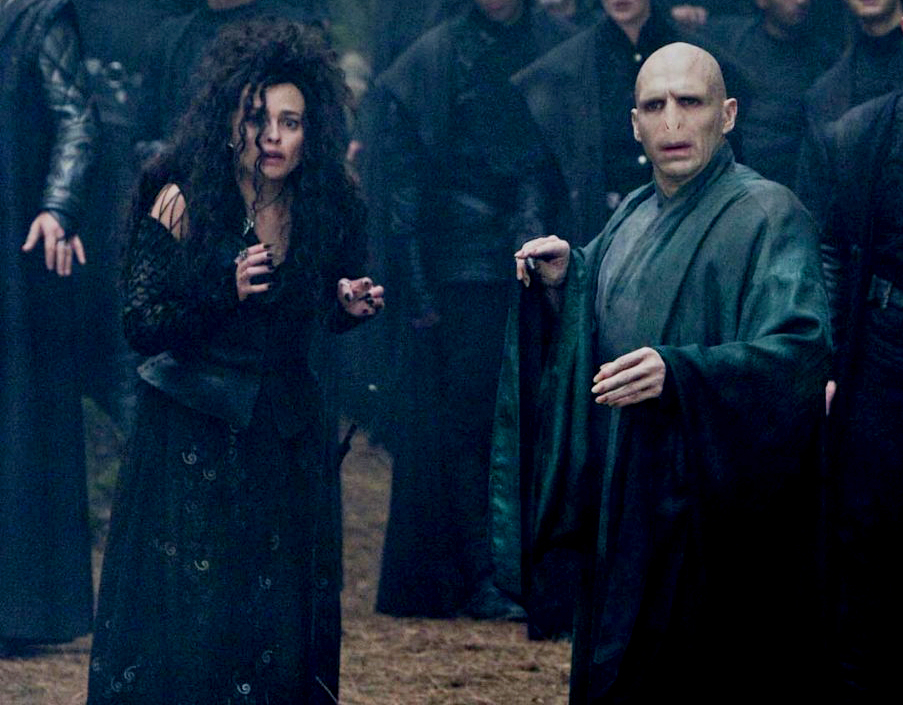 Helena Bonham Carter and Ralph Fiennes Harry Potter