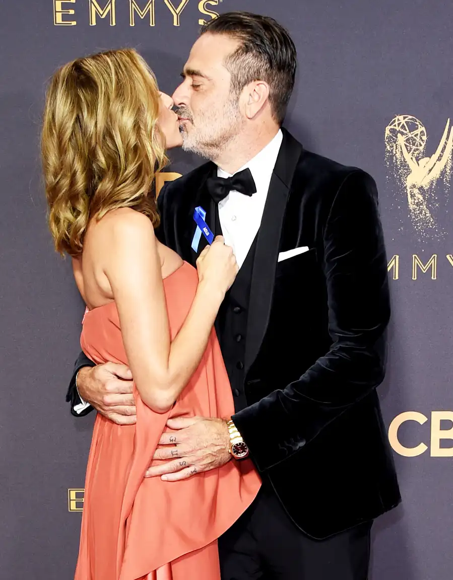 Hilarie Burton Jeffrey Dean Morgan Emmys 2017