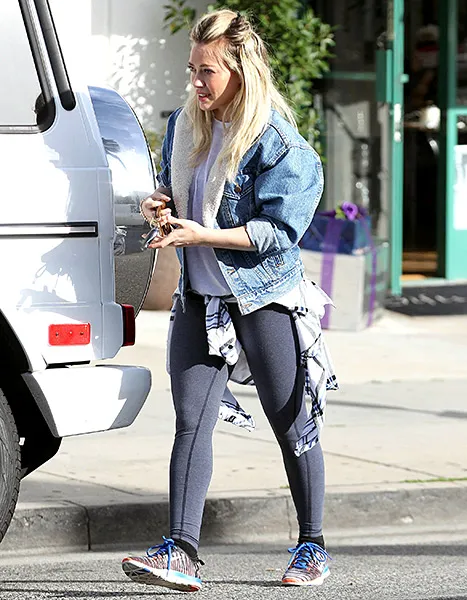 Hilary Duff - Plaid March 1