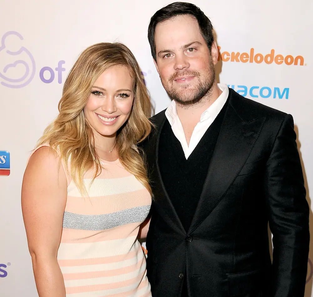 Hilary Duff and Mike Comrie