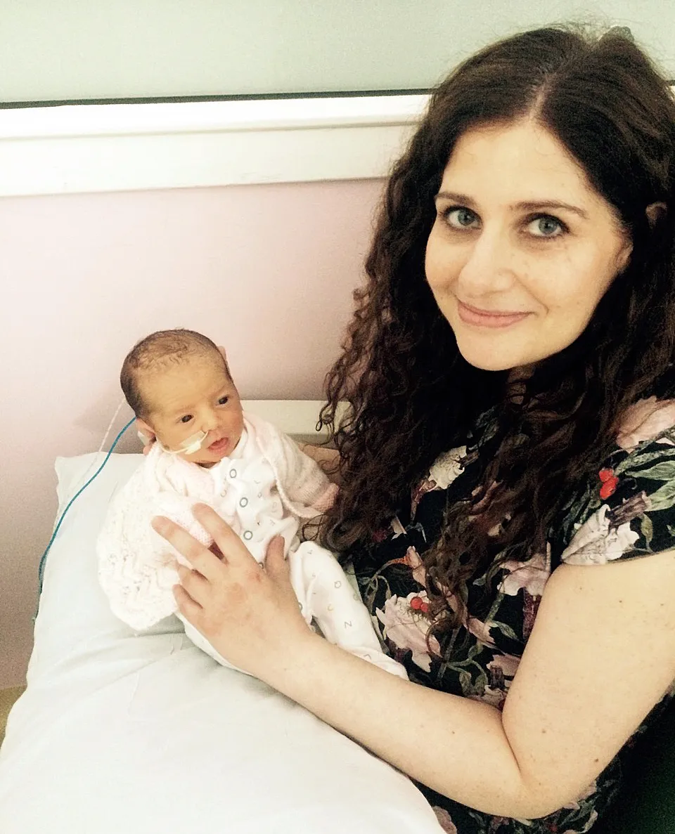 Hilary Freeman baby daughter