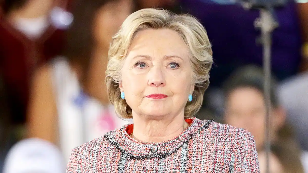Hillary Clinton is seen during a campaign rally with former Vice President Al Gore at the Miami Dade College - Kendall Campus, Theodore Gibson Center on October 11, 2016 in Miami, Florida.