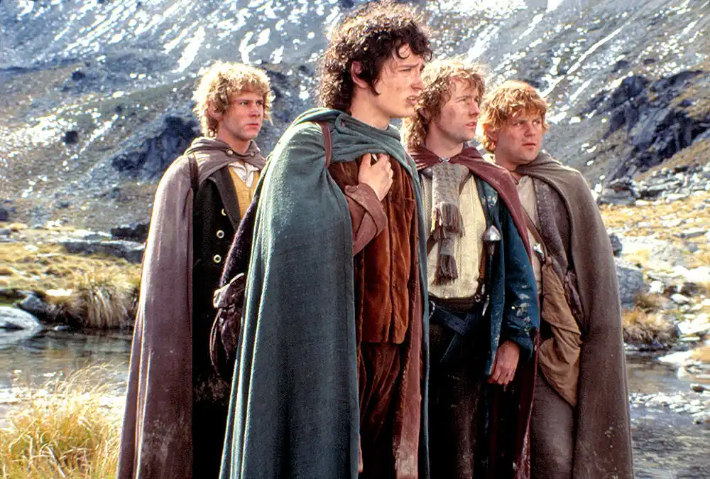 Dominic Monaghan, Elijah Wood, Billy Boyd, Sean Astin